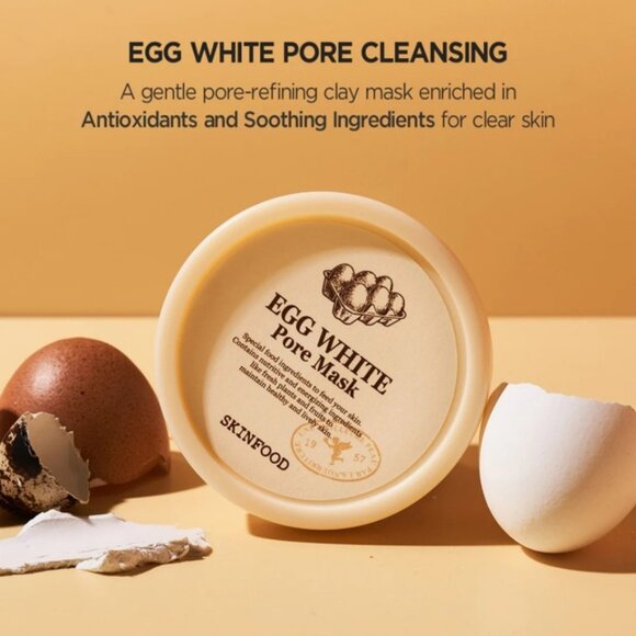 SKINFOOD Egg White Poor Mask - Picture 12 of 13